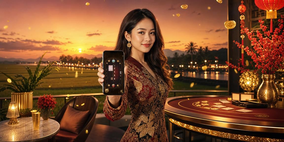 Pemain blackjack dan baccarat dengan tema batik Kedah